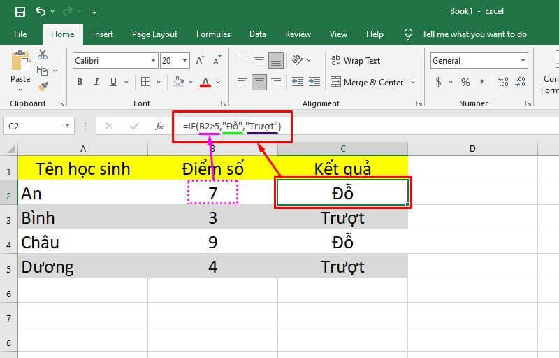 H m IF Trong Excel C ng Th c C ch S D ng V D Chi Ti t H m if trong excel c ng th c c ch s d ng v d chi ti t